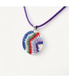 LUNIKA | Murrina Mosaic Pendant | Murano Store