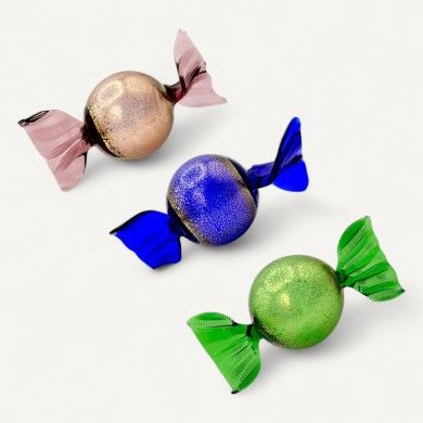 VENERE | Candy with gold leaf | Murano Glass | Murano-Store
