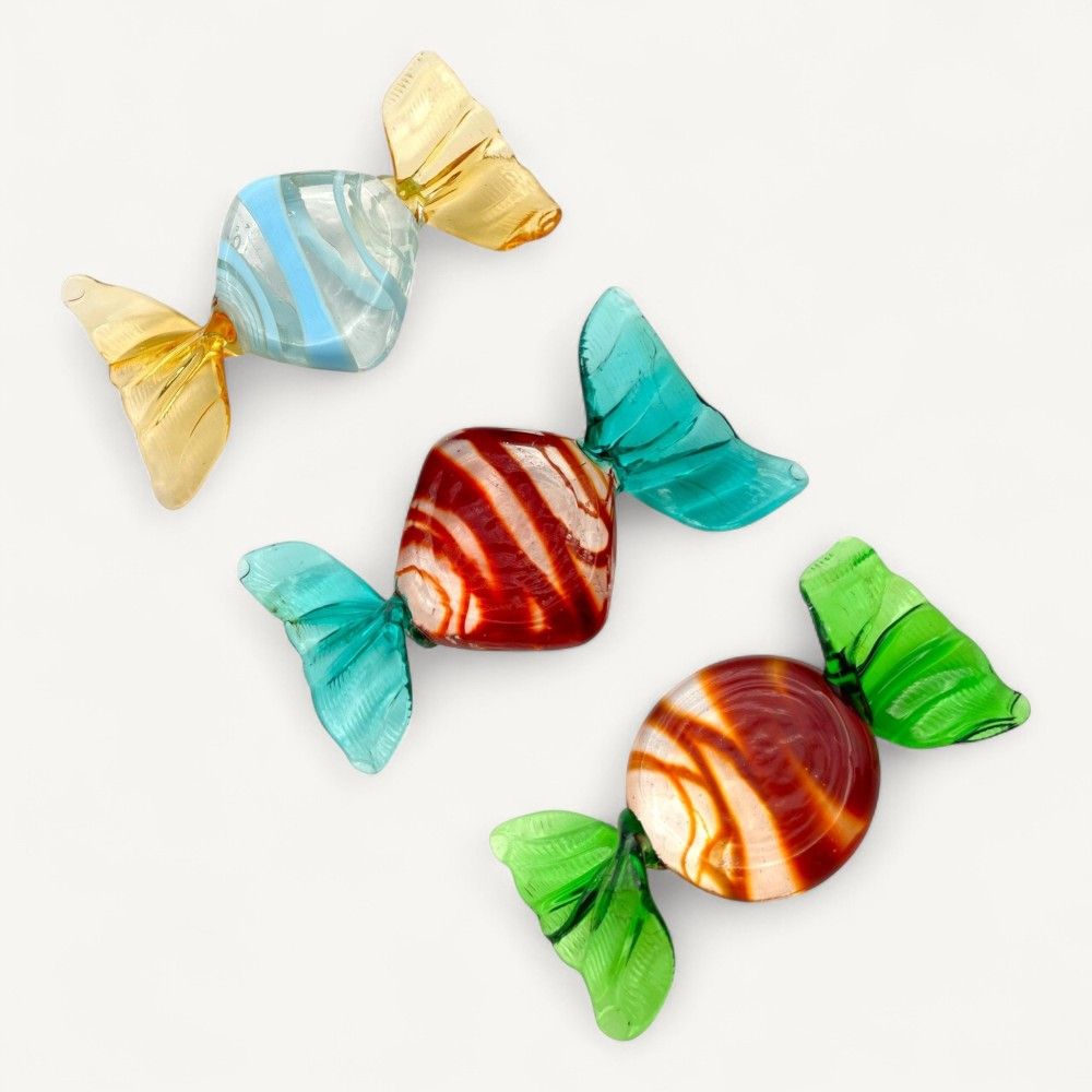 MARTE | Caramelle colorate | Vetro Murano | Murano-Store