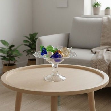 VENERE | Caramelle Grandi in vetro Cristallo e Oro | Murano-Store