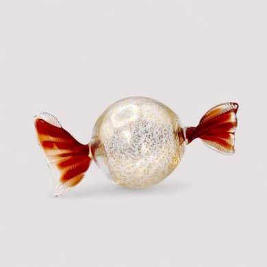 VENERE | Gros bonbons en cristal et or | Murano-Store