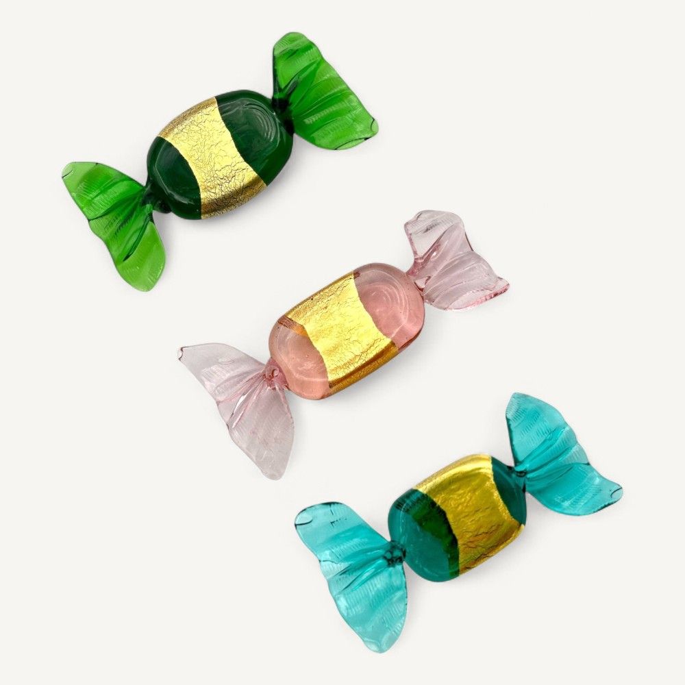 MERCURY | Blown glass colored candies | Murano Store
