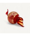 VENERE | Red and Gold Blown Glass Candy | Christmas Decorations