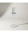 SILYA | Bougeoir classique en verre cristal | Murano Store