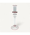 SYLIA, bougeoir classique en verre soufflé | Murano Store