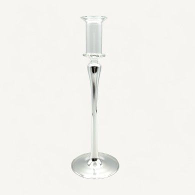 MIMOSA, Moderno portavelas de cristal espejado | Murano Store