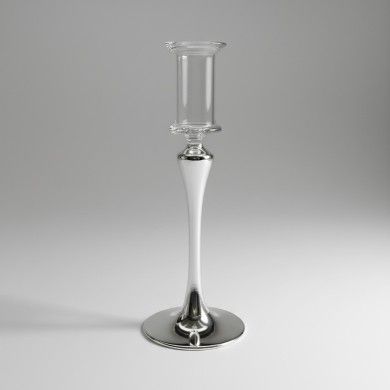 MIMOSA, Modern Mirrored Glass Candle Holder | Murano Store
