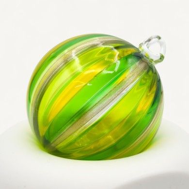LUNA, boule de Noël en verre soufflé | Murano Store