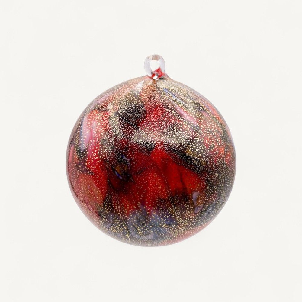 GALENA, boule de Noël en verre de Murano | Murano Store