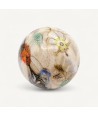 GALENA, ivory blown glass Christmas ball | Murano Store