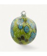 LUCEA, boule de Noël en verre de Murano avec feuille d'or et Murrine