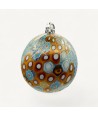 CELESTIA, Weihnachtskugel mit Murrine und Gold | Murano Store