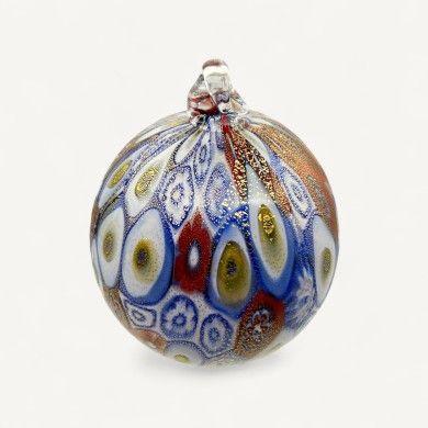 ETEREA, bola de Natal com Murrine e folha de ouro | Loja de Murano