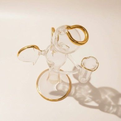 GABRI, ange en verre soufflé avec or 18 carats | Murano Store