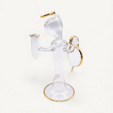 GABRI, ange en verre soufflé avec or 18 carats | Murano Store