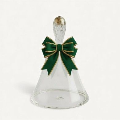 ROSY, Christmas bell with gold wire | Murano Store