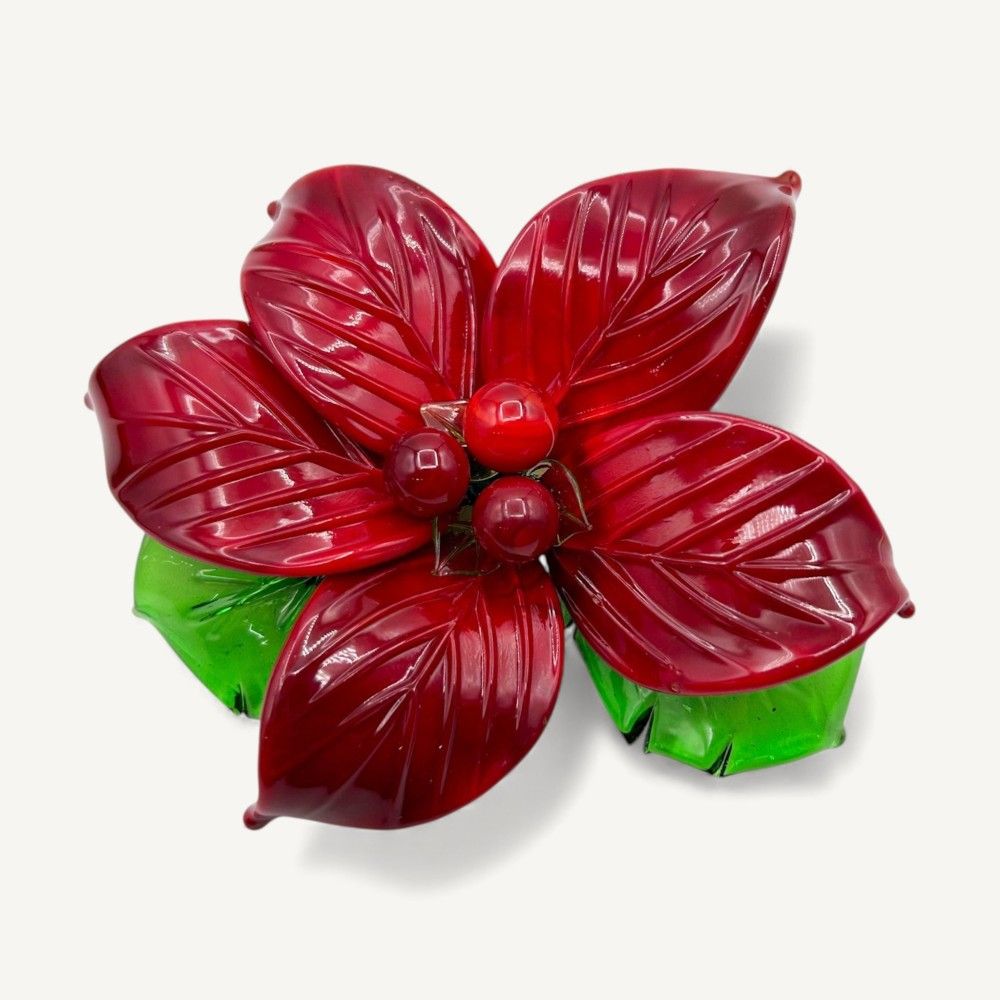 STELLY, Poinsettia décoratif | Murano Store