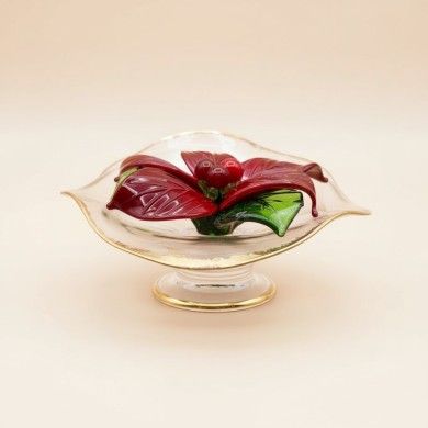 STELLY, Poinsettia décoratif | Murano Store