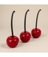 ROSSY, Cerejas em vidro de Murano | Fruta decorativa