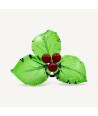 JULLY, Christmas holly with red berries | Murano-Store