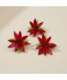 ENEA, marcador de lugar edelweiss em vidro de Murano | Murano-Store