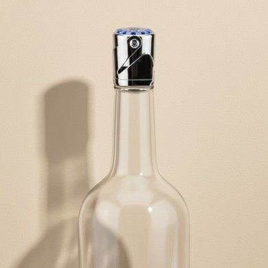 BURANO | Tapón de botella de metal con Murrina| Tienda de Murano