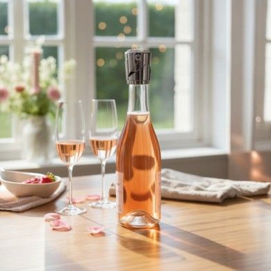 BURANO | Tappo bottiglia in metallo con Murrina| Murano-Store