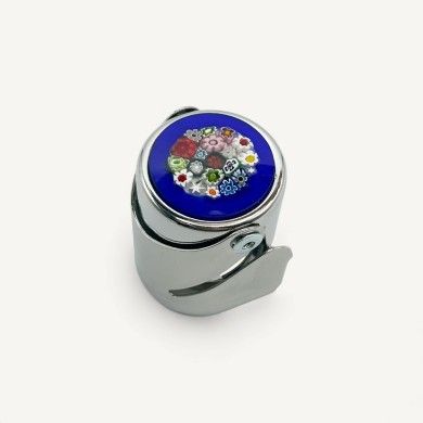 BURANO | Tappo bottiglia in metallo con Murrina | Murano Store