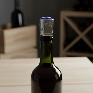 BURANO | Tapón de botella de metal con Murrina | Tienda de Murano