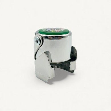 BURANO | Metal bottle stopper with Murrina | Murano Store