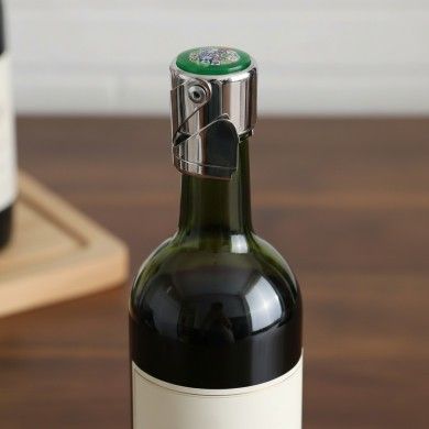 BURANO | Tappo bottiglia in metallo con Murrina | Murano Store