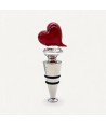 CUORE | Tappo chiudi Bottiglia Rosso | Murano-Store