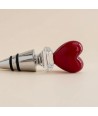HEART | Red Bottle Closure Cap | Murano-Store