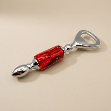 TRIO, set accessori per bottiglia in vetro di Murano | Idea regalo