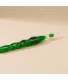 DANTE | Bolígrafo espiral de cristal verde | Tienda de Murano
