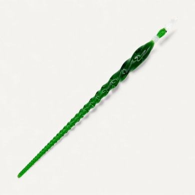 DANTE | Green Glass Spiral Pen | Murano Store