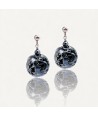 SLATE | Elegant earrings with shiny pearls | Murano Store
