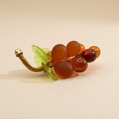 VIGNA | Dekorative Traubentraube Topas | Murano-Store