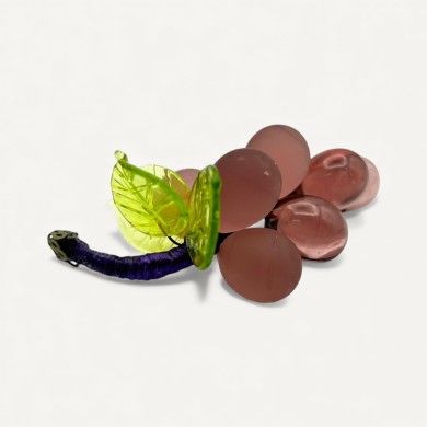 VIGNA | Grappolo d'uva decorativo in vetro di Murano