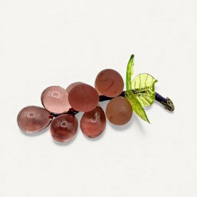 VIGNA | Cacho de uvas decorativo em vidro de Murano