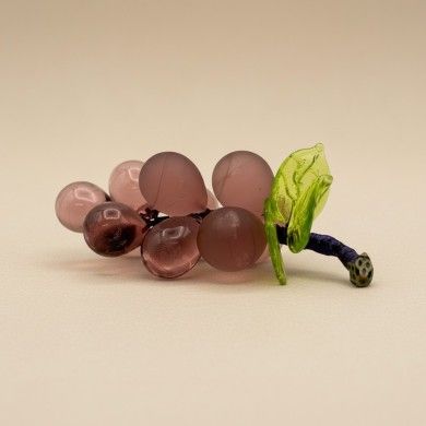VIGNA | Cacho de uvas decorativo em vidro de Murano