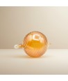 AMBROSIA, Weihnachtskugel aus mundgeblasenem Bernsteinglas | Murano Store