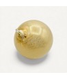 DOROTEA, bola de Navidad artesanal de marfil y oro | Tienda de Murano