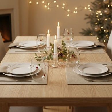 PAULIE, 4er-Set mundgeblasene Gläser mit Tupfen | Murano Store