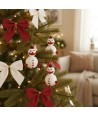 SNOW, Glass Snowman for Christmas Tree | Murano Store