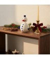 SNOW, Muñeco de nieve de cristal decorativo | Murano Store