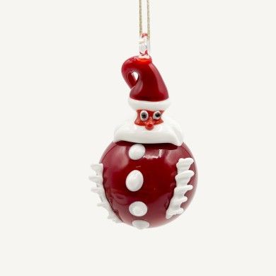 SANTA CLAUS, Handcrafted Christmas Decoration | Murano Store