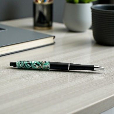 GEMMA | Handgefertigter Stift mit Aventurin | Murano-Store