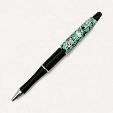 GEMMA | Stylo fait main avec aventurine | Murano-Store