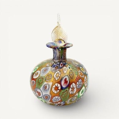 GINGER, Murano glass ampoule with murrine | Murano Store